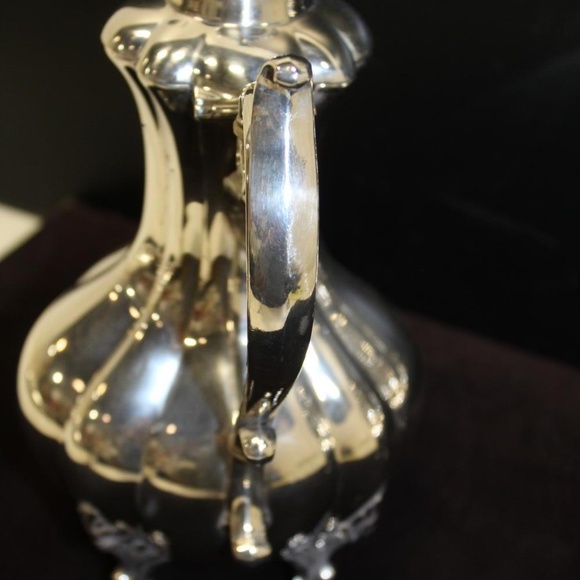 Silver Plate Coffee/Tea Set Vintage Very Nice - Picture 9 of 11